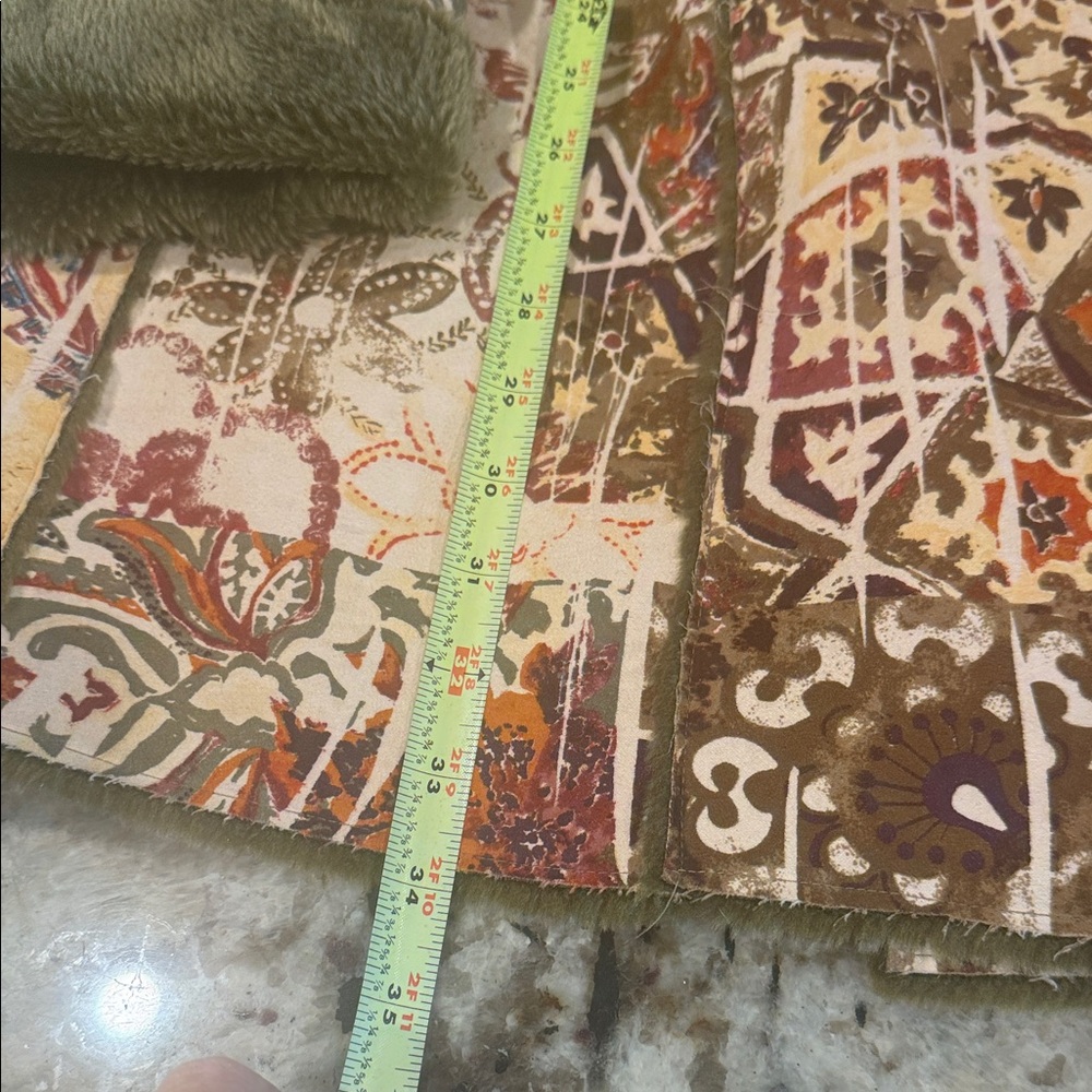 Chico's Multicolor Patterned Pea Coat - image 7